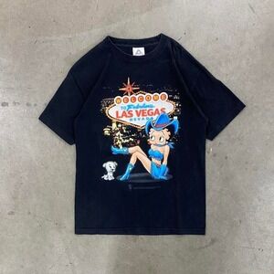 Vintage Betty Boop Las Vegas 2001 T-Shirt Size M